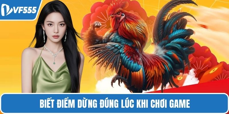 Biết điểm dừng đúng lúc khi chơi game
